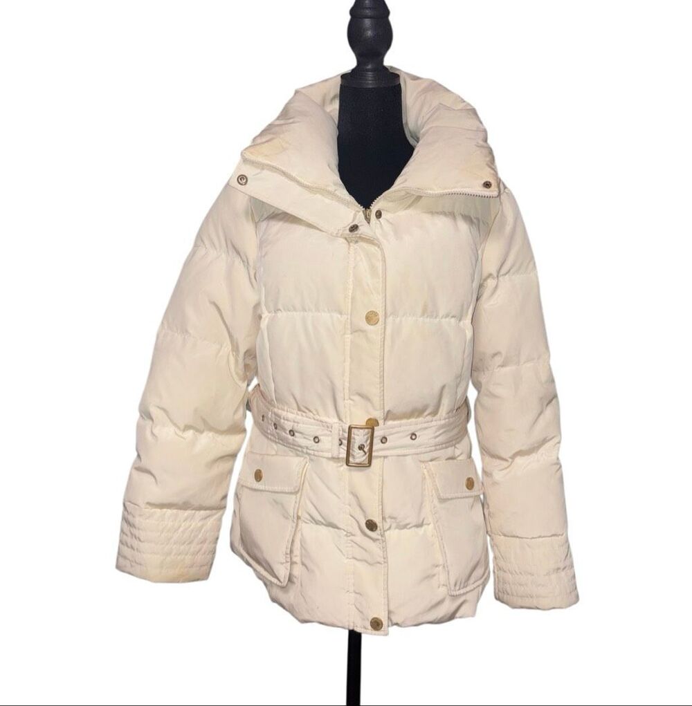 Jones New York Belted Winter Puffer Coat
